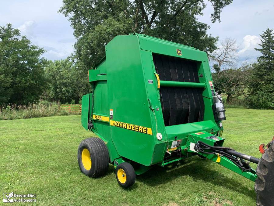 John Deere 566 Baler Auction Dreamdirt Farm Land Auctions